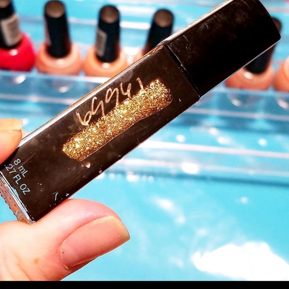JULEP Gold Glitter Nail Varnish Top Coat OSCAR! - Picture 11 of 12